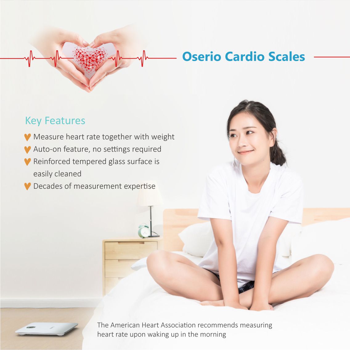 Oserio BTG-118 Cardio Scale